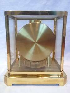 Vintage ATMOS 528 6 LeCoultre Mantle CLOCK, #340759 NICE  