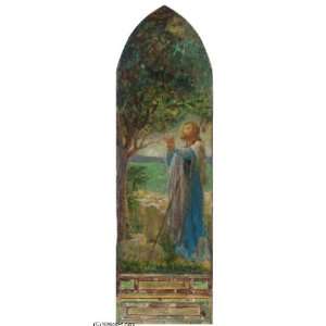 Hand Made Oil Reproduction   John La Farge   24 x 56 inches   The 