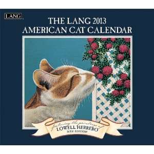  American Cat 2013 Wall Calendar