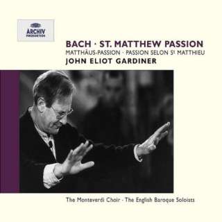 Bach St. Matthew Passion/Gardiner Ah3 3 CD NEW (UK Import 