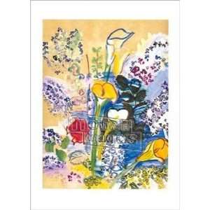  Bunch of Lilies by Raoul Dufy 20x28