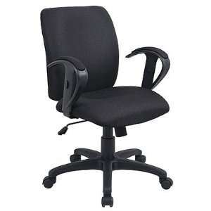  Mystic Mid Back Task Chair in BLACK FABRIC, sold by Andy Stern 