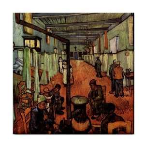  Ward in the Hospital in Arles By Vincent Van Gogh Tile 