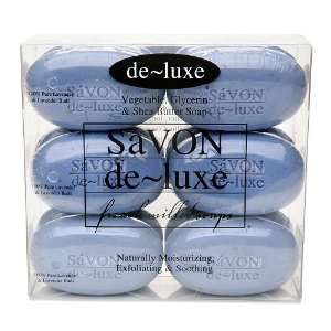  de luxe SaVON Bar Soap Set, Lavender 12 ea Beauty