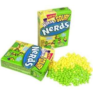 Nerds Sour Lemon and Green Apple   24 Pack  Grocery 