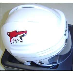 Phoenix Coyotes Mini NHL Replica Hockey Helmet  Sports 