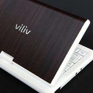  Viliv S7 Laptop Cover Skin [Walnut Wood] Electronics