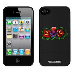  Small Star with Roses on Verizon iPhone 4 Case by Coveroo 