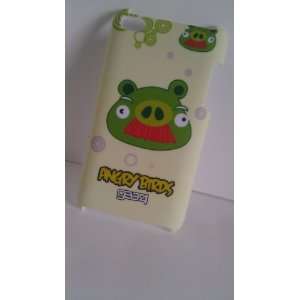 Angry Birds   Green Pig with Cool Moustache   Hard Case for iPod Touch 