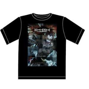  Death Note DEA Ryuk Vignette Black T shirt   XLarge 