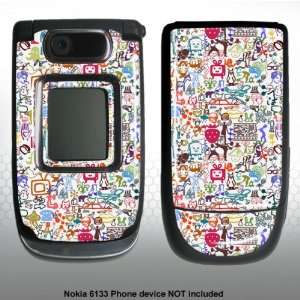  Nokia 6133 cute doodles Gel skin m5679 