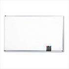 Magnetic Dry Erase Porcelain Board in White with Alumin