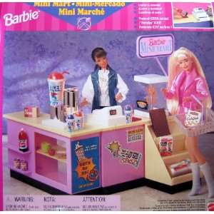  Barbie Mini Mart Playset w Lights & Sounds (1998) Toys 