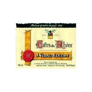  J. Vidal fleury Cotes Du Rhone 2009 750ML Grocery 