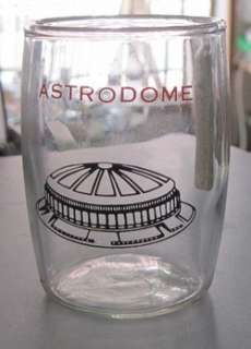 ASTRODOME HOUSTON TEXAS BARREL GLASS  