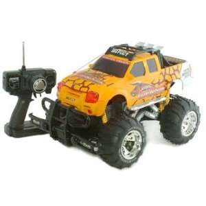  RC Monster Truck Radio Remote Control Offroad 110 Yellow 