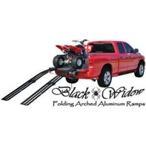    Black Widow Folding Aluminum ATV Motorcycle Ramp Automotive
