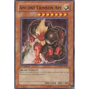  Yugioh ANPR EN038 Ancient Crimson Ape Common Card Toys 