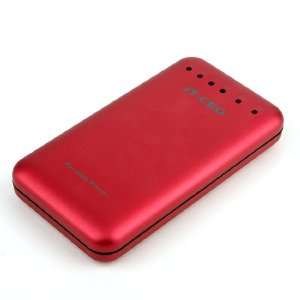  High Capacity Portable Rechargeable Battery U6500(Red 