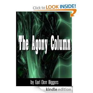 The Agony Column (Annotated) Earl Derr Biggers  Kindle 