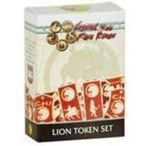 Legend of the Five Rings Lion Clan Token Set Toys & Games