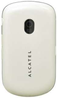 ALCATEL OT 710D (OT 710DX) WHITE DUALSIM CELL PHONE  