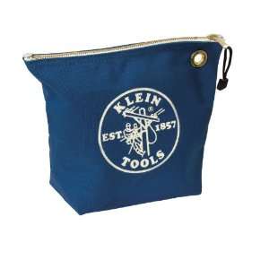   5539BLU Canvas Zipper Bag for Consumables, Blue