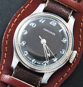 Vintage LONGINES Military WW2 Old Watch UHREN OROLOGIO RELOJ MONTRE Ca 