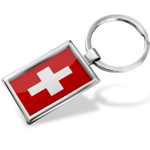  Keychain Switzerland Flag   Hand Made, Key chain ring Jewelry