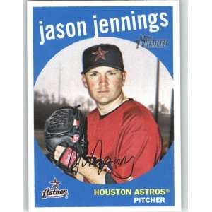  2008 Topps Heritage #42 Jason Jennings GB SP   Texas 