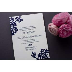  Decorative Orientalia Wedding Invitations by CECI 