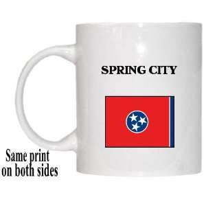  US State Flag   SPRING CITY, Tennessee (TN) Mug 