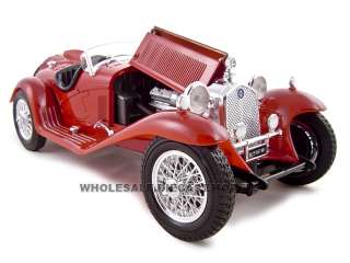   of 1932 Alfa Romeo 2300 8C Spider Touring die cast car by Bburago