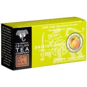  Original Ceylon Tea Company Black Ceylon Tea, Passion Fruit, 25 bags