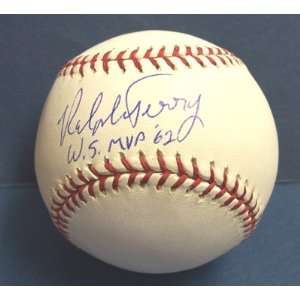 Ralph Terry Autographed Baseball