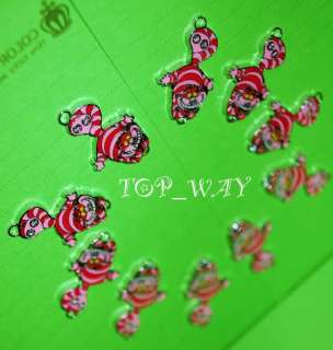 lot 10 Alice In Wonderland cheshire cat charms Pendant  