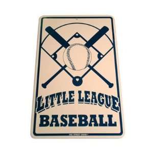  Little League Baseball Aluminum Street Sign Sports 