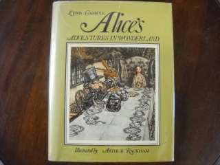 Alices Adventures in Wonderland by Lewis Carroll, Illus. by Arthur 