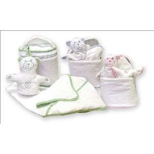  Trend Lab Terry Velour Oval Bath Bag Set #100009 Baby