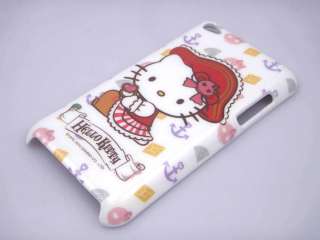 Hello Kitty Hard Shell Case Cover for ipod touch 4th 4 Gen  