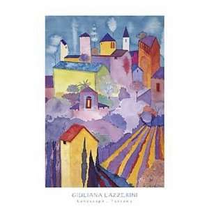  Landscape, Tuscany Poster Print