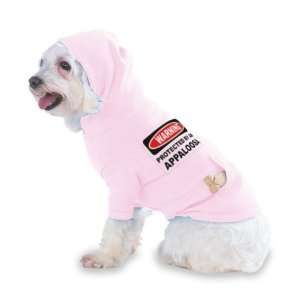 PROTECTED BY APPALOOSA Hooded (Hoody) T Shirt with pocket for your Dog 