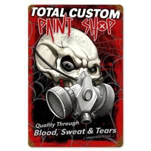  Total Custom Paint Vintaged Metal Sign [Kitchen]
