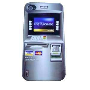  Bank ATM Hard Back Case for Apple iPhone 4 Cell Phones 