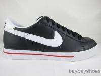 NIKE SWEET CLASSIC LEATHER BLACK/WHITE/SPORT RED CLASSIC MENS ALL 