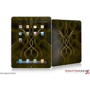  iPad Skin   Abstract 01 Yellow   fits Apple iPad by 