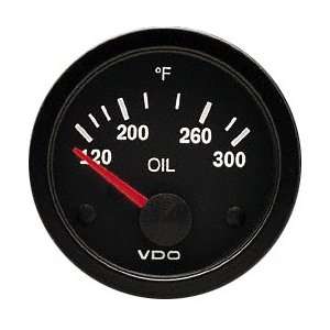  VDO 310106 Vision Style Electrical Oil Temperature Gauge 2 