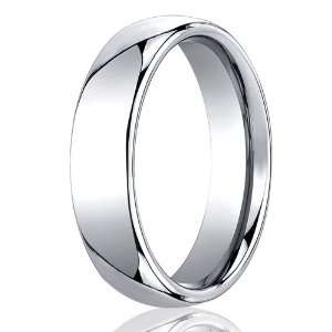  Benchmark 6mm Classic Round Comfort Fit Cobalt Chrome Ring 