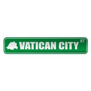   VATICAN CITY ST  STREET SIGN CITY VATICAN CITY