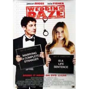    Wedding Daze Movie Poster 27 X 40 (Approx.) 